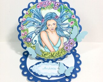 Elegant Birthday Card, Elegant Card, Elegant Birthday Card for Her, Birthday Card, Birthday Card for Her,