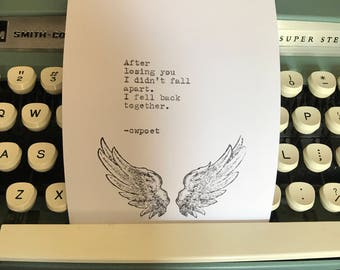 Any poem/ any background/ with or without stamp