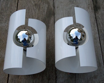 Pair of Sconces, wall light, vintage 70'.