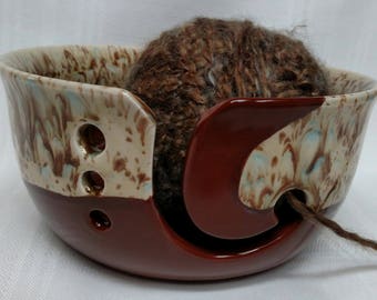 Yarn Bowl, Knitting Bowl, Large Yarn Bowl, Ceramic