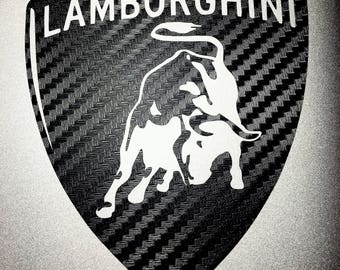 Lamborghini Logo Vinyl Decal