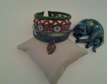 Multi strand Cuff Bracelet