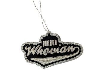 PresentProducts Handmade Christmas Ornament Gift- I am Whovian