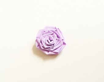 Brooch flower/ lilac/ lavander/ cotton brooch/ women accessories/ brooch handmade