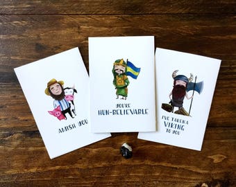 Sorry Card Funny Greeting Card Puns Pun Cards Greeting