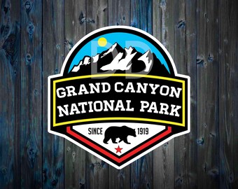 Grand Canyon National Park Arizona Decal Sticker 3"