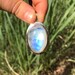 Rainbow Moonstone Pendant