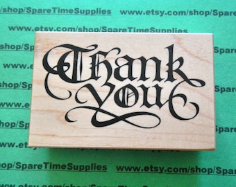Thank You - Mounted Rubber Stamp - 1 pc - #PSX-G1836