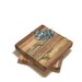 Rustic Wood Trivet, kitchen decor, pot holder. Sku: 364