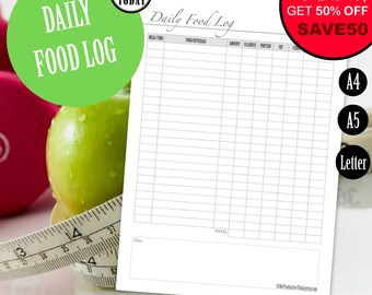 diet food log