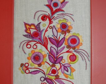 Breton embroidery silk thread