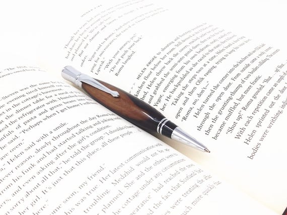 Handmade Wood writing Pen. Handcrafted Osage Orange Unique Gift Natural Writing Pen for Boss, Friend or Loved One.