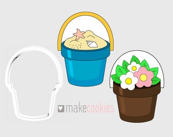 Small Bucket Cookie Cutter