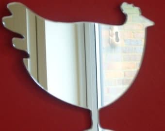 Hen Chicken Mirror - 5 Sizes Available