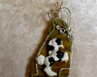 Wirewrap Gypsy Foal Horse, Pendant