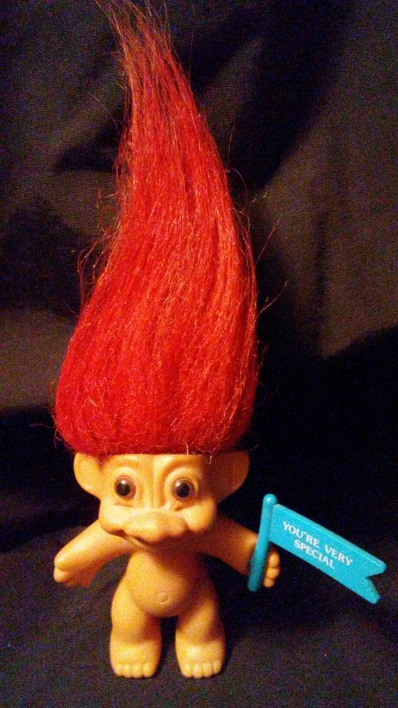 troll with red hair