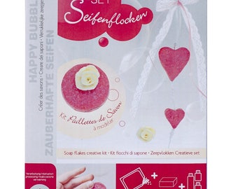 Kit creative SOAP Happy Bubbles hearts - Glorex - Ref 61600186 - until the stock!