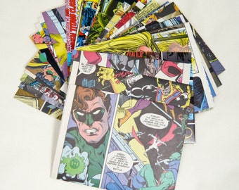 Vintage Comic Book Envelope Assortment Set Of 12 Size A2