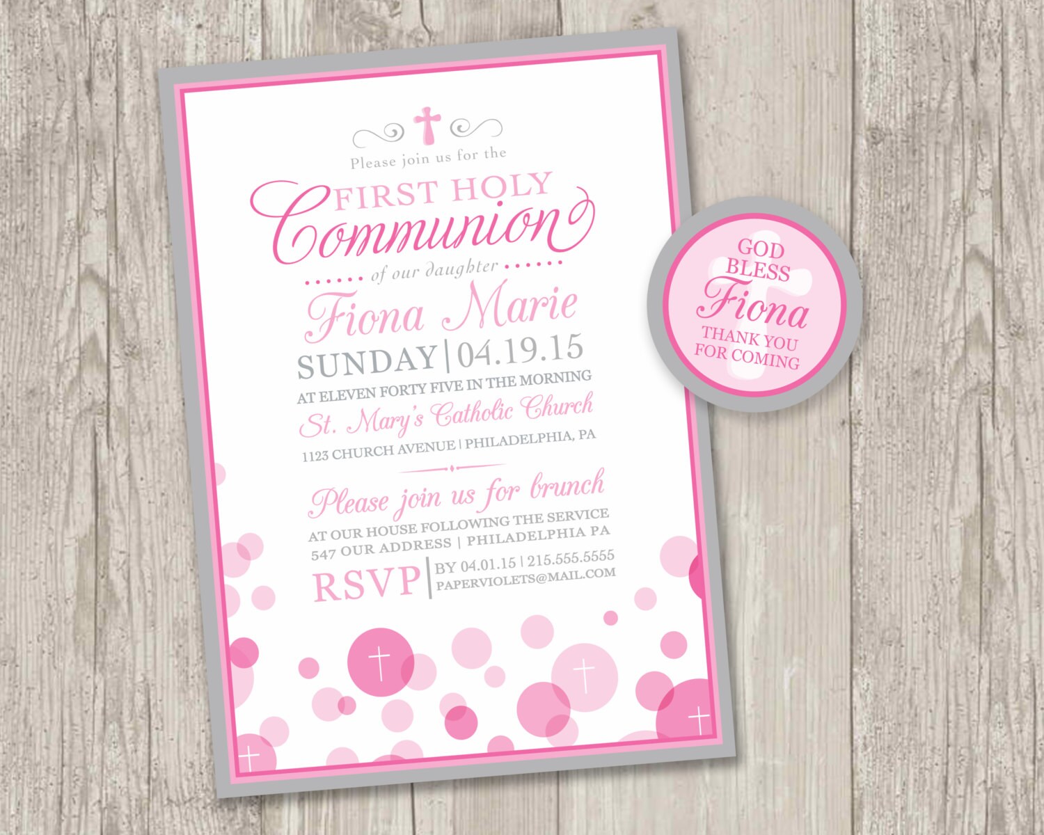 Superb image regarding first communion invitations free printable Punchy image intended for first communion invitations free printable