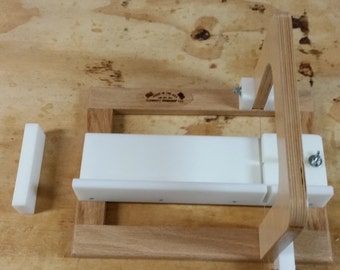 Single Soap Cutter HDPE soap cutter wire soap loaf cutter adjustable stop wooden