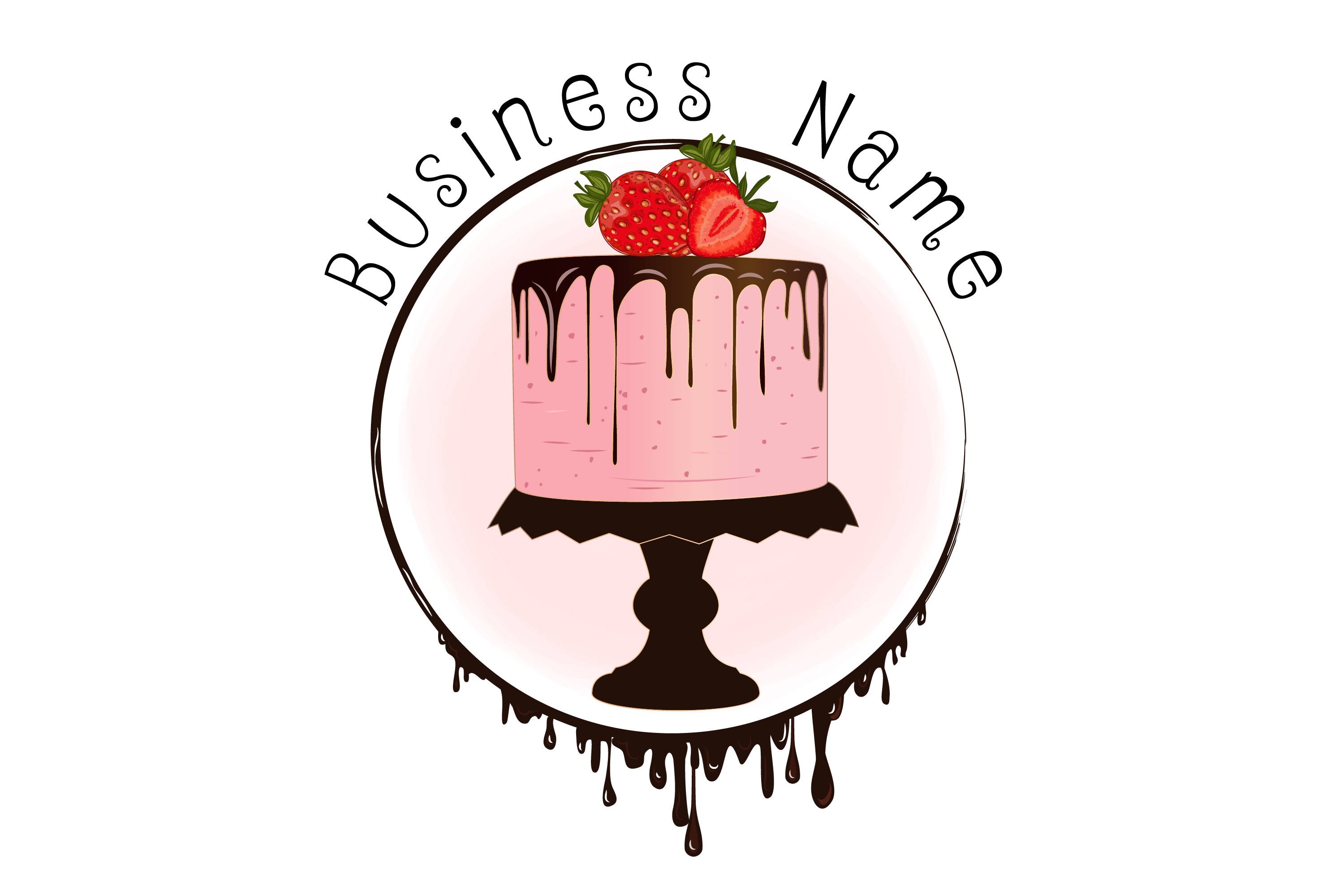 cake business logo maker