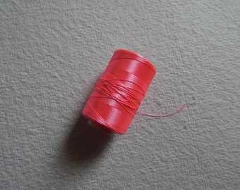Neon Pink Art Silk Thread Spool, Embroidery Thread, Art Silk Thread, Silk Embroidery Thread, Hand and Machine Embroidery Thread