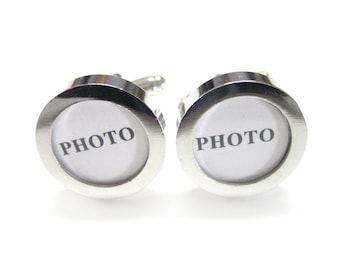 Customizable Photo DIY Cufflinks (1 Pair)