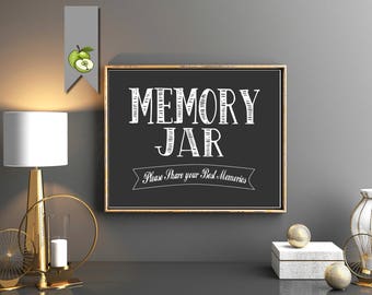 Printable memory jar | Etsy