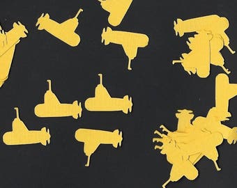 Yellow submarine Confetti- Table scatter- Birthday