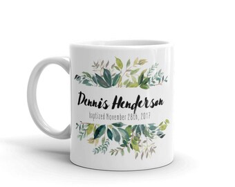 Mug | JW Baptism Date Keepsake Gift | Special Assembly Day | Pioneer Gift | Bible Study Gift | JW ORG | Brothers