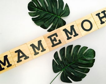 Type letter font Business Name Blocks