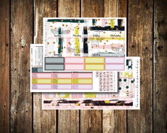 Bees, Honey, Work, Money // Monthly Sticker Kit