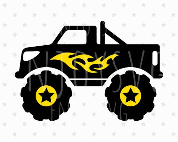 Monster truck SVG Monster truck Svg file Truck Svg file Truck
