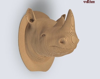Rhino Trophy - DIY cardboard KIT