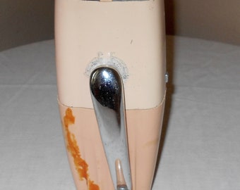 Vintage Ice-O- Mat - Vintage Ice Crusher - Light Pink Ice Crusher - Ice Crusher