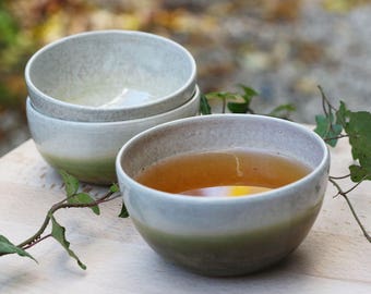 Tea bowl / stoneware - ceramic - homemade coffee