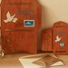Japanese Wood Envelope Template Antique Wooden DIY Envelope (((Small And Big Size)))