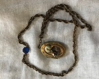 Got-Brass-In-Pocket Vintage Locket Necklace