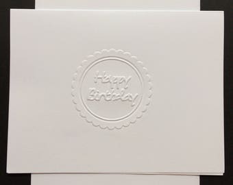 Embossed Greeting Cards