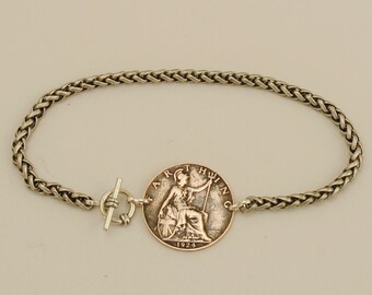 Great Britain Coin Bracelet 1924