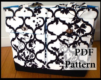 Everything Bag XL- PDF Sewing Pattern Tutorial