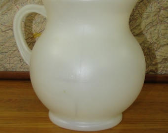 Vintage white Kool Aid pitcher