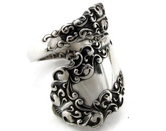 Spoon Ring, Size 6 to 15 Berkshire Wrapped