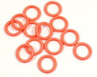 12mm Coral Rubber O-Rings