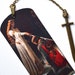 Mini Bookmark with Bronze Pendant - Art - Pre-Raphaelite Painting - Handmade