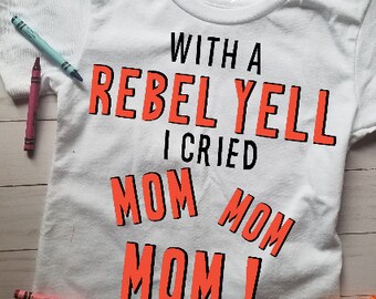 Rebel Yell, Funny Toddler T-Shirt