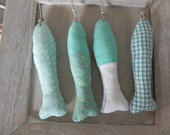 Local fishing: little green fish