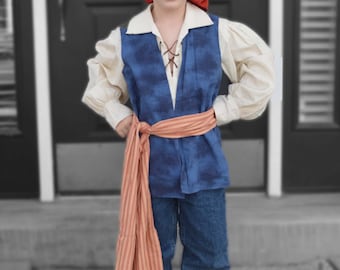 Captain Jack Sparrow Costume, Boys Prirate Costume