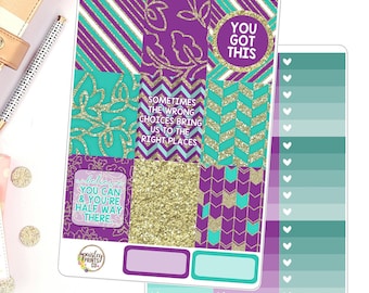 You Got This Vertical for use in Erin Condren Life Planner Weekly kit