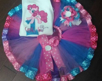 My Little Pony Pinkie Pie Birthday Tutu set